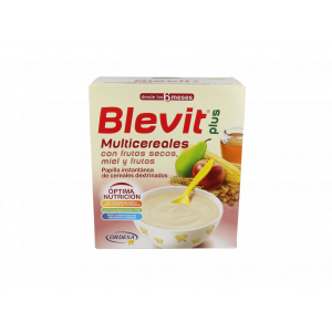 Blevit Plus Multicereales Frutos Secos Miel Y Frutas 600 G