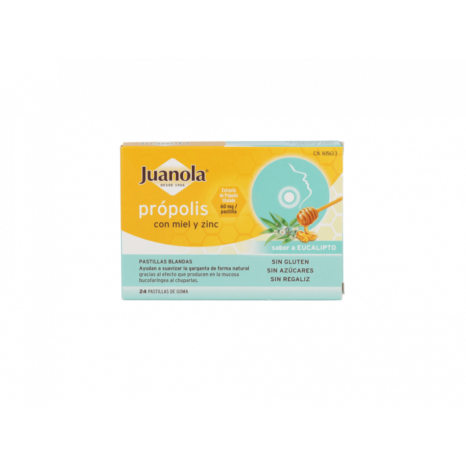 Past Juanola Propolis Miel Zinc Eucalipto
