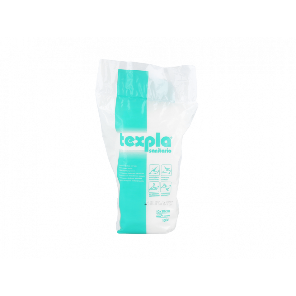 Aposito Texpla 10 X 10 Cm 100 U