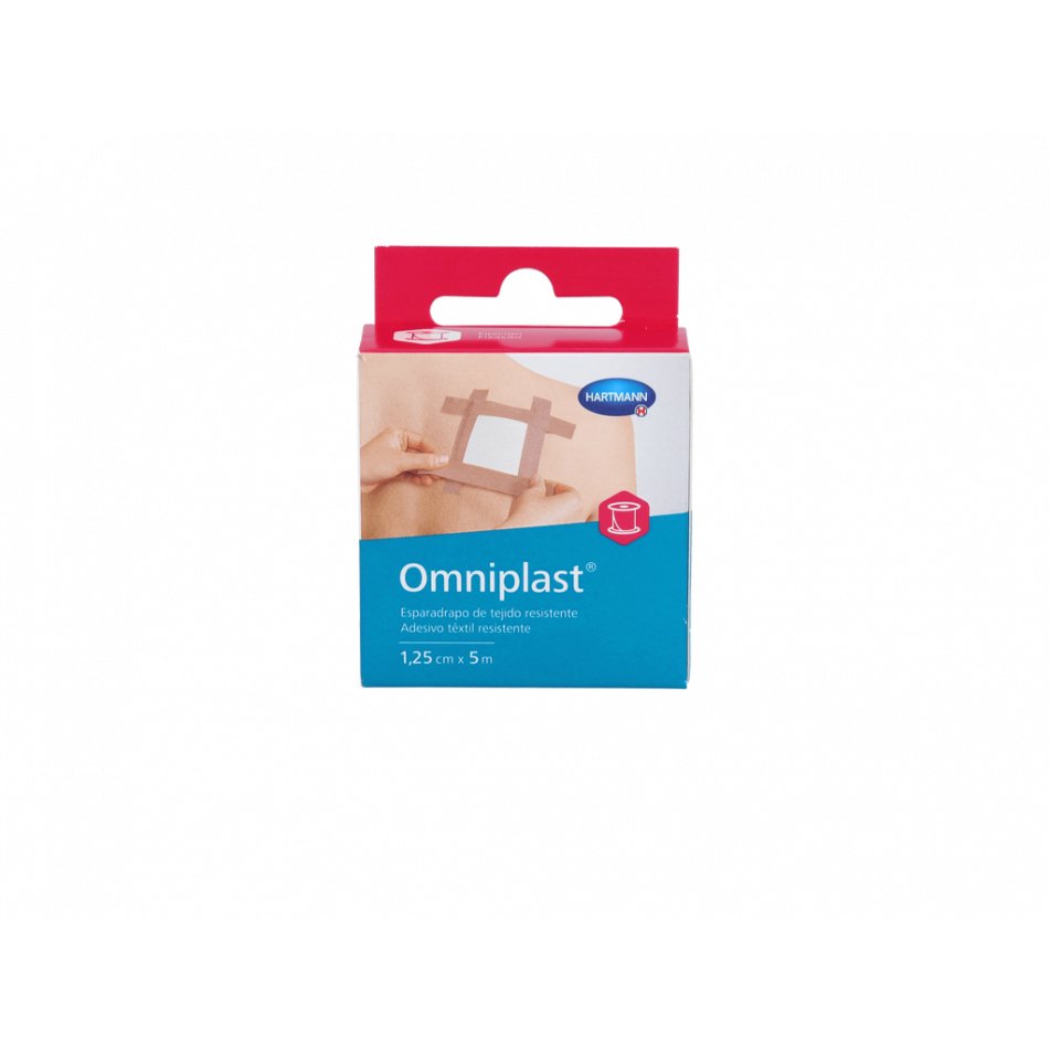 Esparadrapo Omniplast Rosa 5Mx1,25Cm
