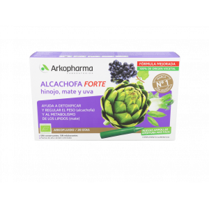 Arkofluido Alcachofa Forte Bio (Hinojo, Mate Y Uva) 20 Amp Bebibles