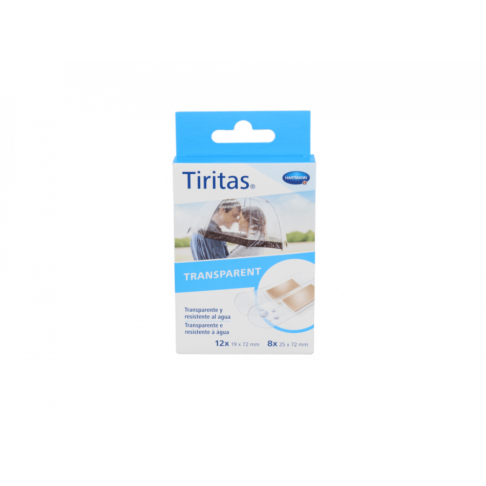 Tiritas Hartmann Transp 2 Tamaños 20 U