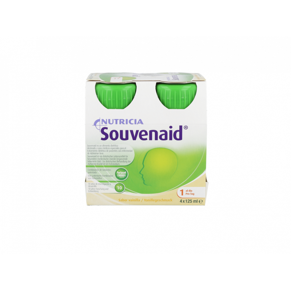 Souvenaid Vainilla Bot 4X125 Ml