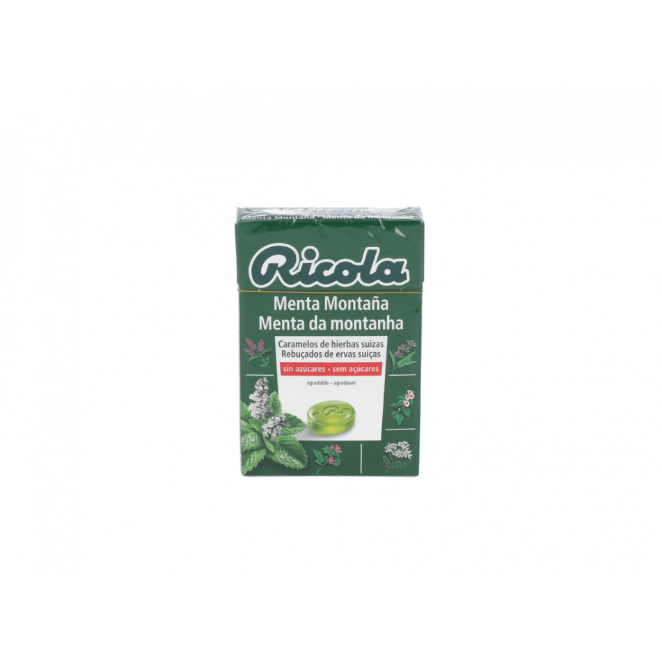 Ricola Caram S/A Menta Montaña 50 G