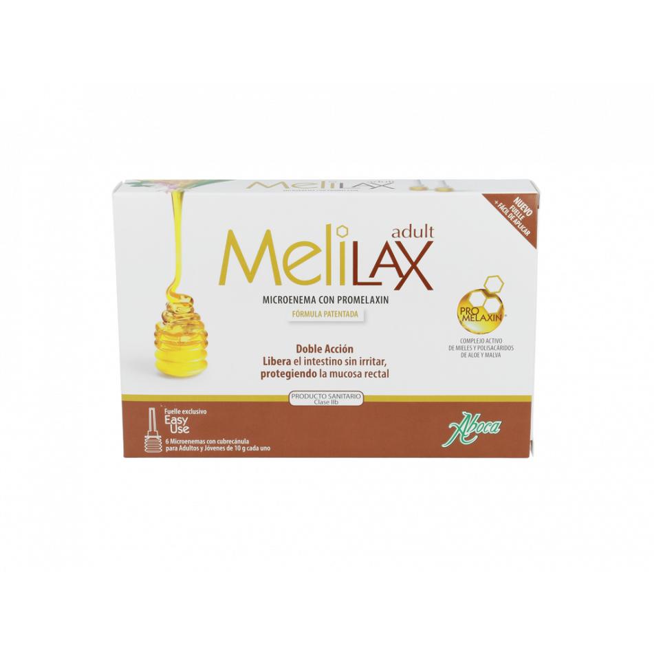 Melilax 6 Microenemas De 10 G