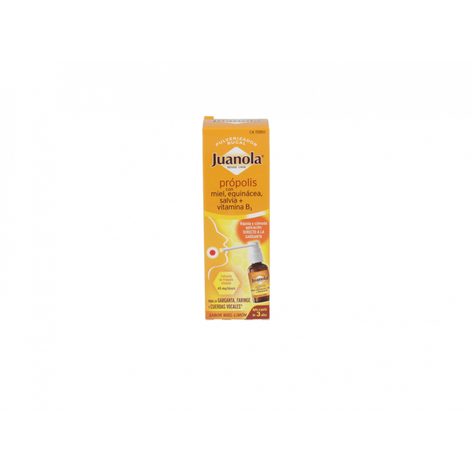 Juanola Pulv Bucal Propolis Miel S E 30 Ml