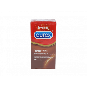 Profilactico Durex Real Feel 12 U