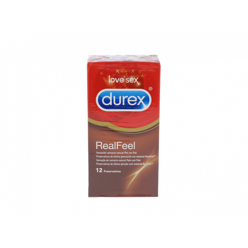 Profilactico Durex Real Feel 12 U