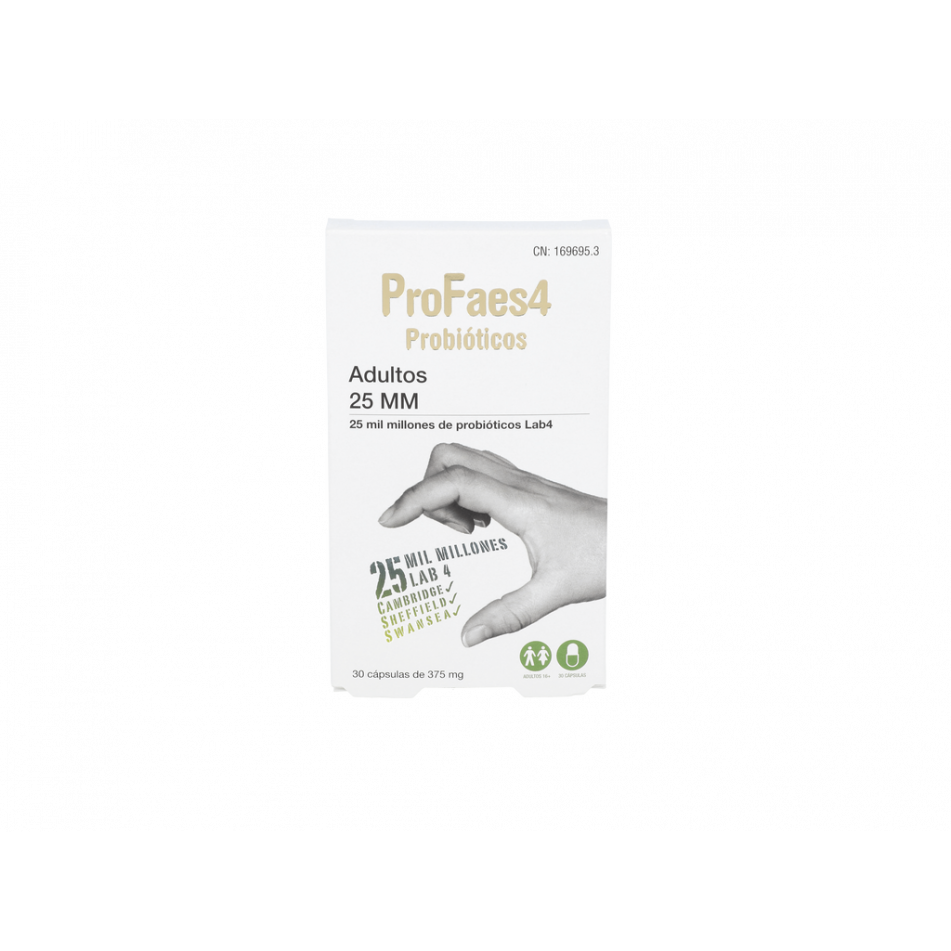 Profaes4 Adultos 25Mm 30 Comp