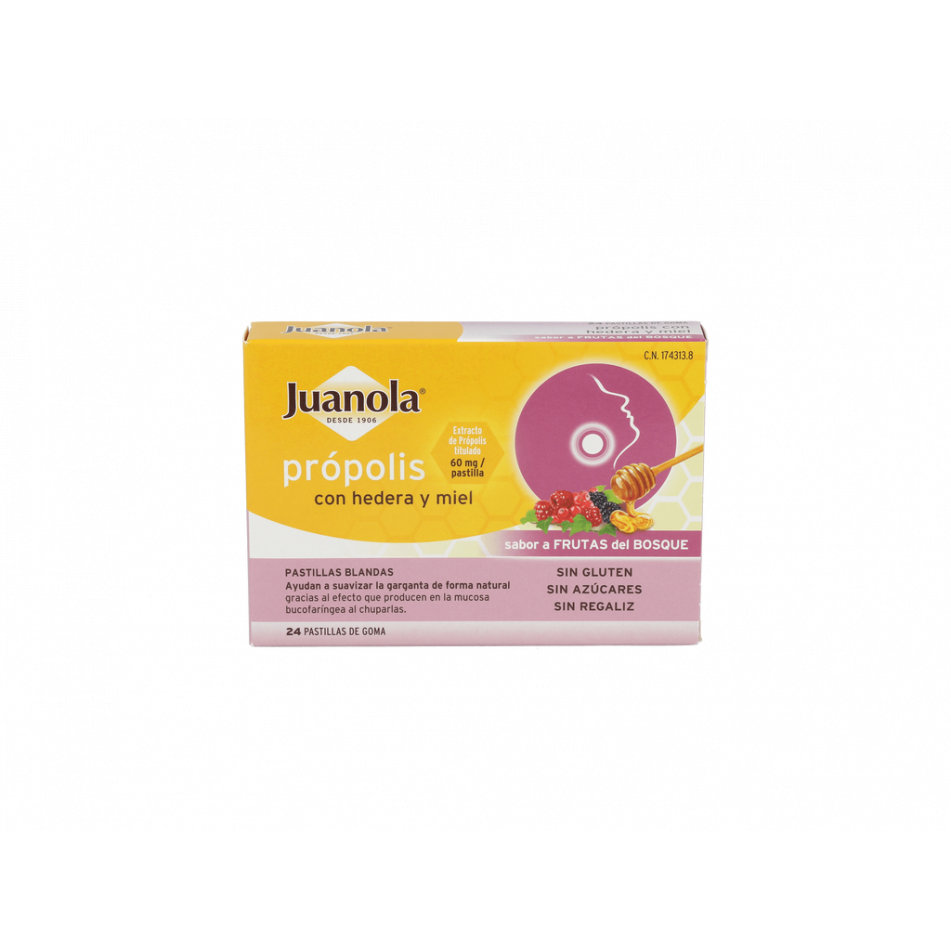 Past Juanola Propolis Hedera Miel F Bosque 24 Past