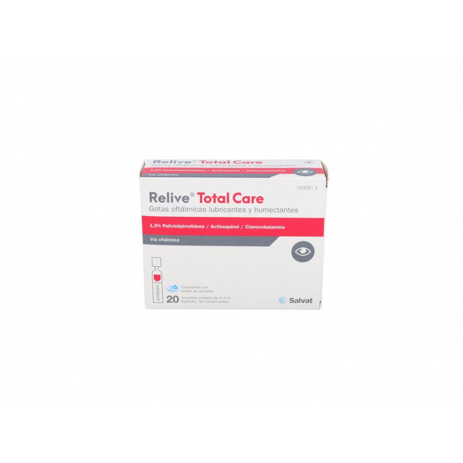 Relive Total Care Gotas Oftal 20 Monodosis