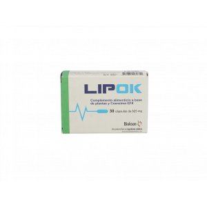 Lipok 825 Mg 30 Caps