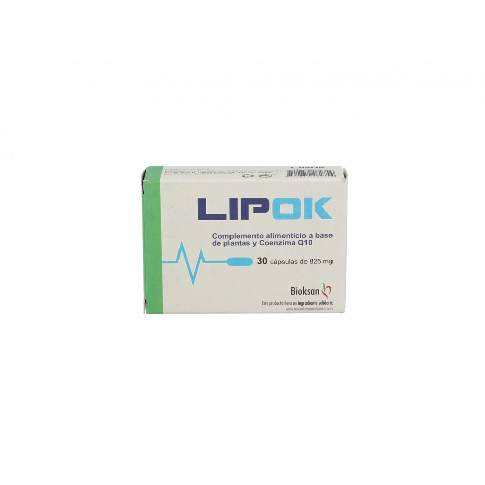 Lipok 825 Mg 30 Caps
