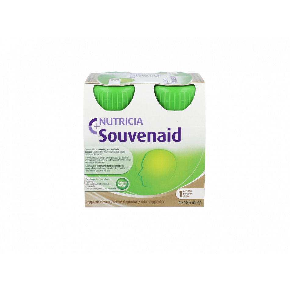 Souvenaid Capuccino Bot 4X125 Ml