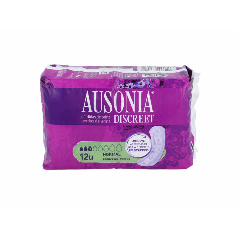 Ausonia Discreet Normal 12 Un (3 Gotas)