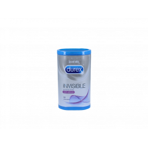 Profilactico Durex Invisible Lubric 12 Un