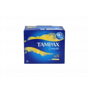 Tampon Tampax Compak Regular 22 U