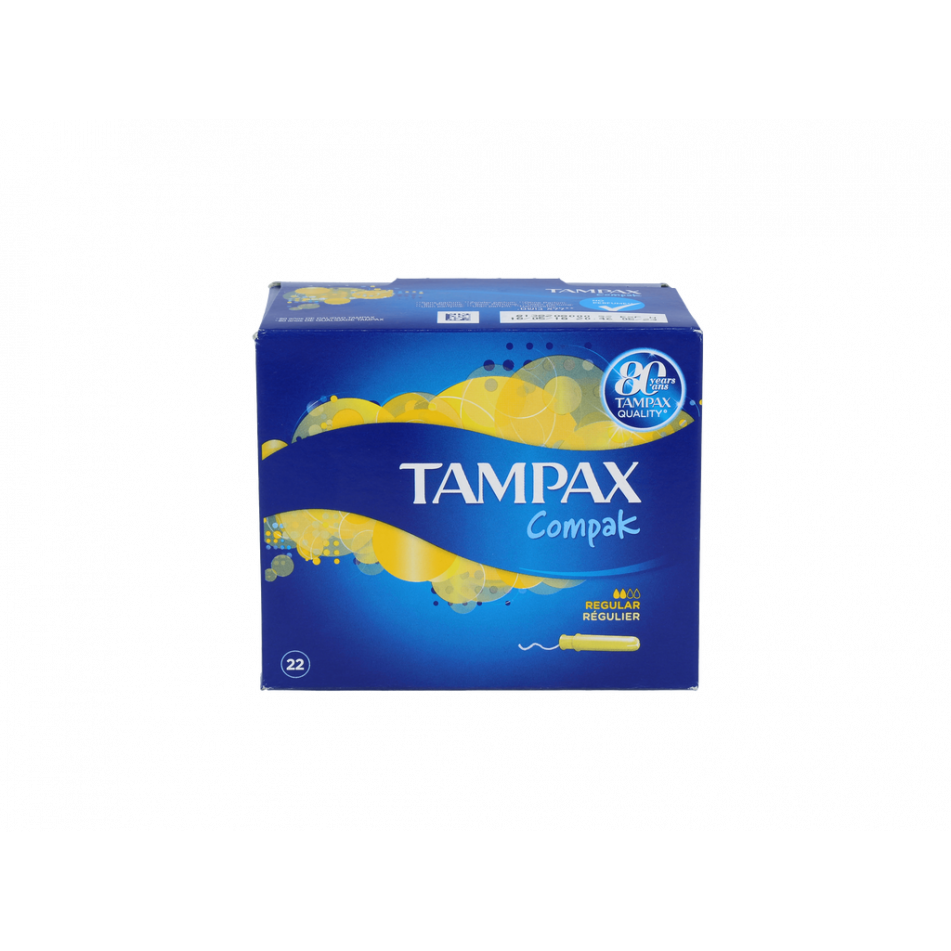 Tampon Tampax Compak Regular 22 U