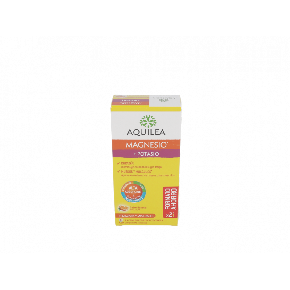 Aquilea Magnesio+ Potasio Duplo 28 Comp Eferv