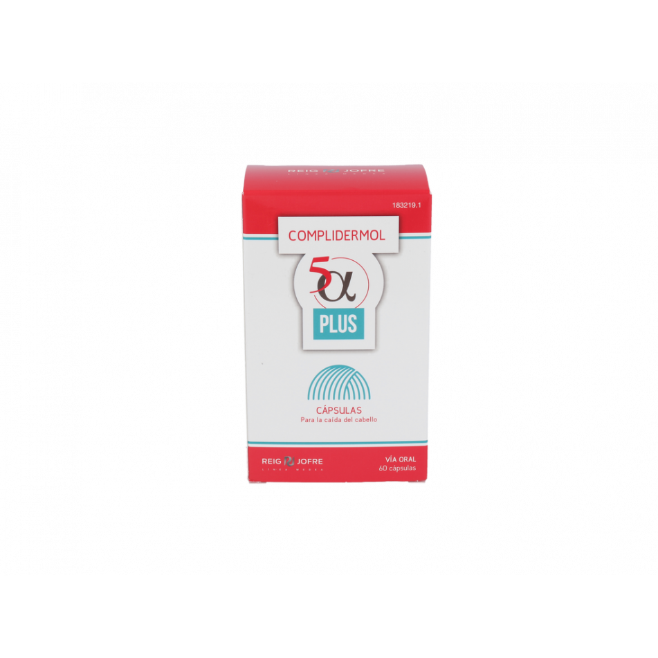 Complidermol 5Alfa Plus 60 Caps