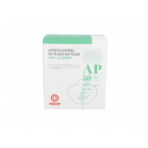 Aposito Indas 100% Algodon Sin Tejer 10X10