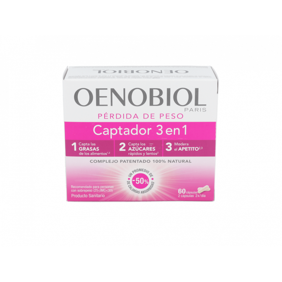 Oenobiol Captador 3 En 1 60 Caps