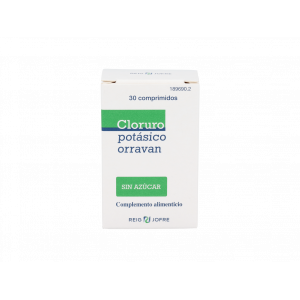 Cloruro Potasico 30 Comp Sin Azucar