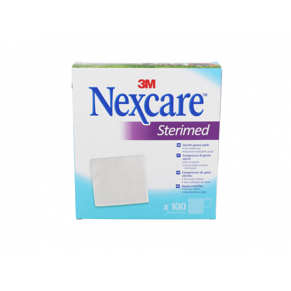 Gasas Nexcare Sterimed 10X10 100 Gasas