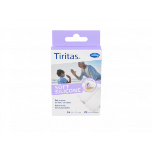 Tiritas Hartmann Soft Silic 2 Tamaños 8 U