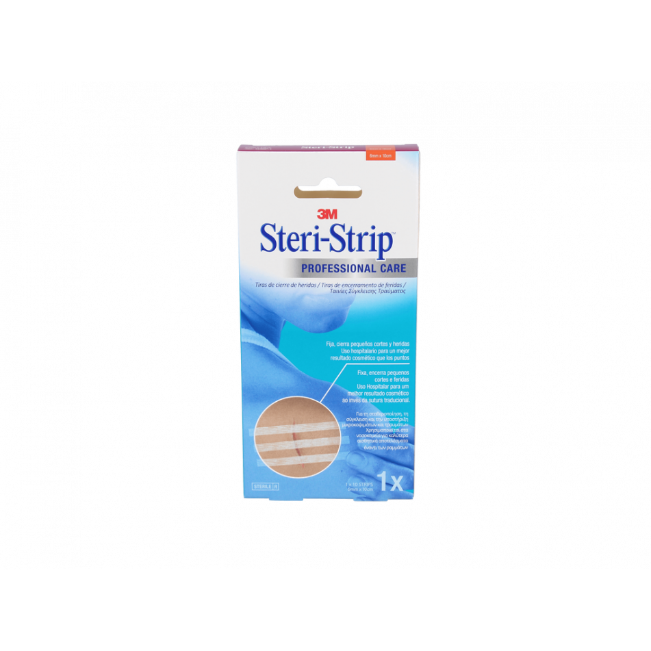 Steri Strip Minnesot 6X102Mm 10 Tiras 1546F
