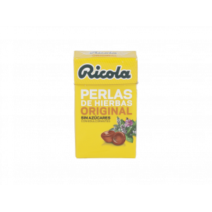 Ricola Perlas S/A Hierbas 25 G