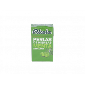 Ricola Perlas S/A Menta 25 G