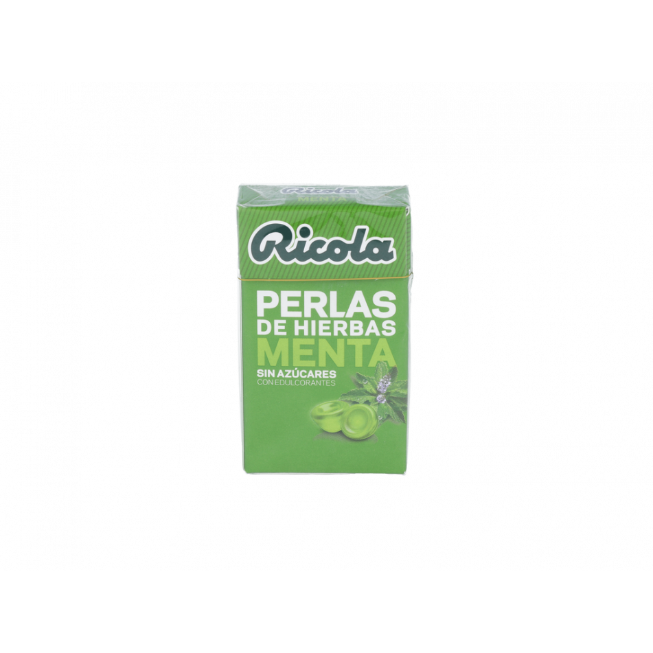 Ricola Perlas S/A Menta 25 G