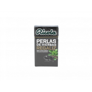 Ricola Perlas S/A Regaliz 25 G