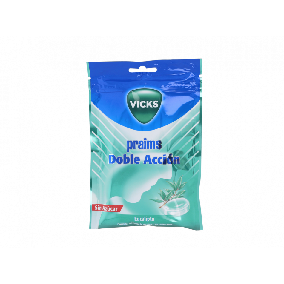 Vicks Praims Doble Accion Bolsa Zip 72 G