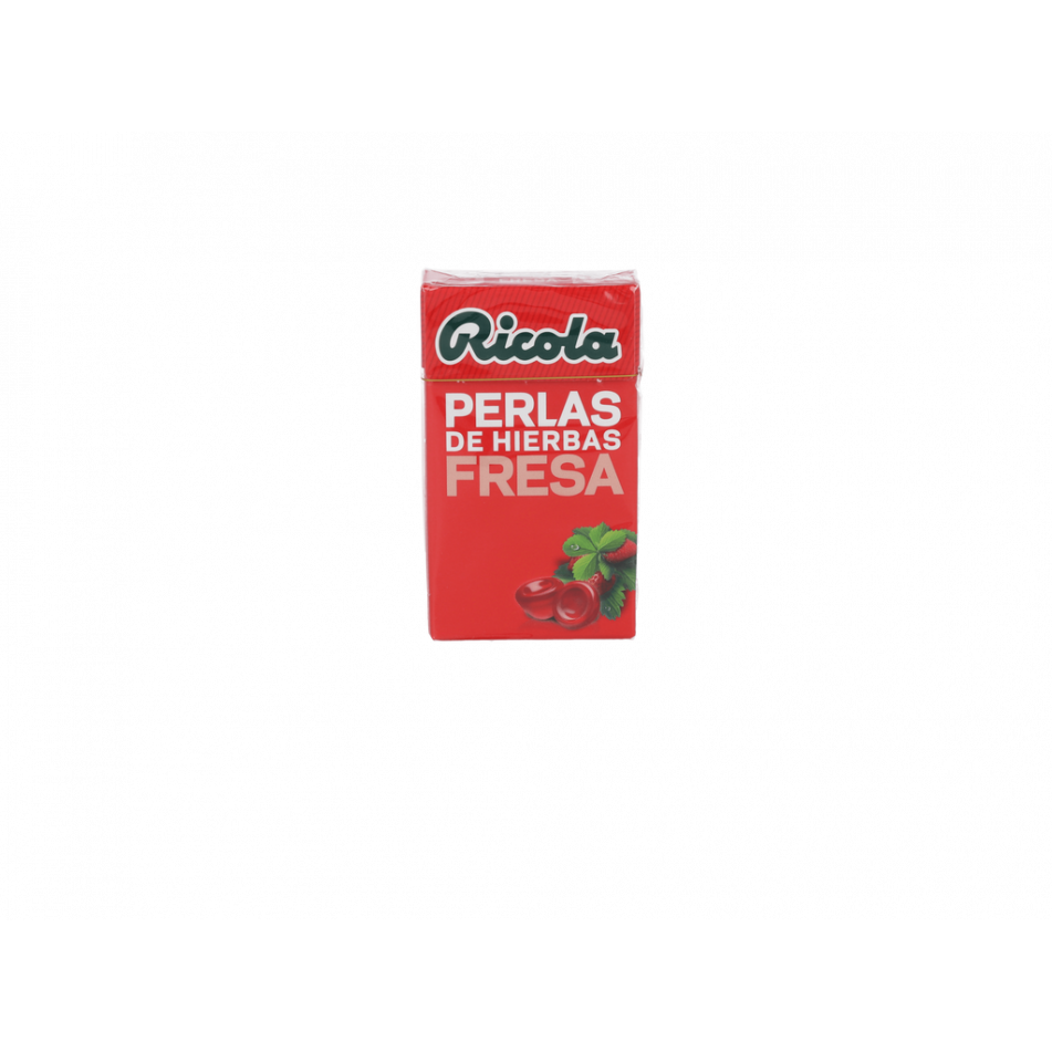 Ricola Perlas S/A Fresa 25 G