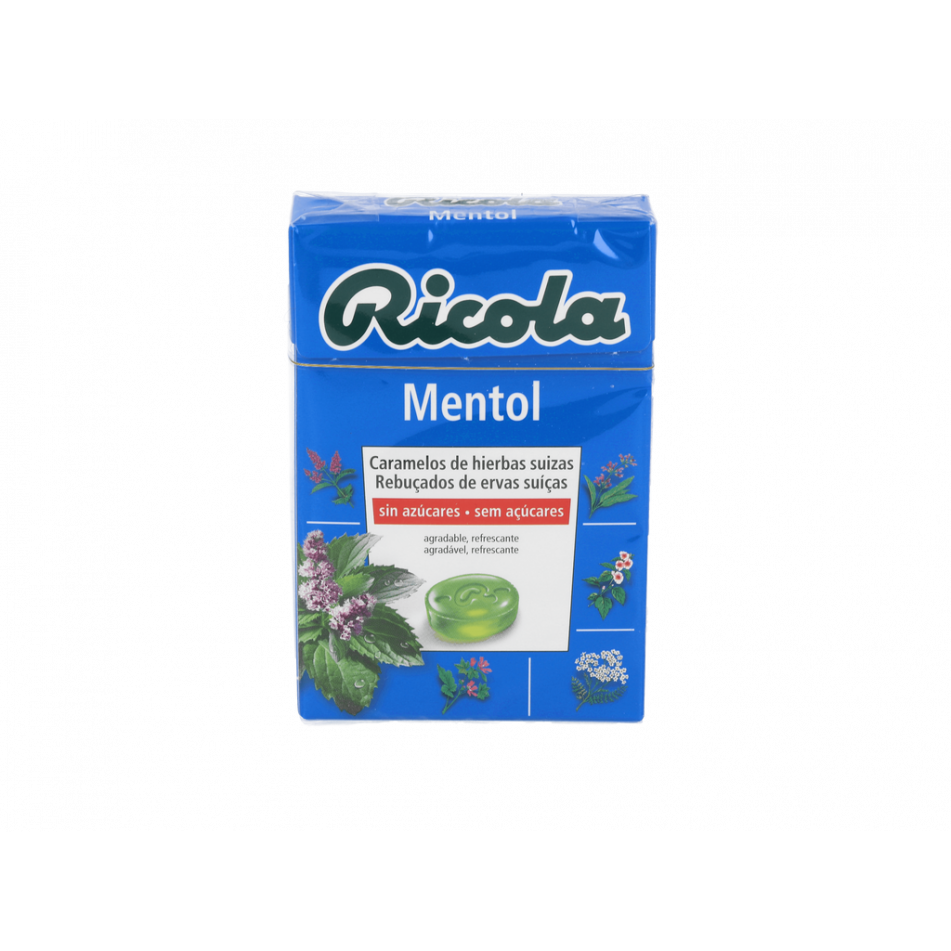 Ricola Caram S/A Mentol 50 G