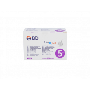 Aguja Bd Pluma 31G 0.25X5 Mm 100U R320212