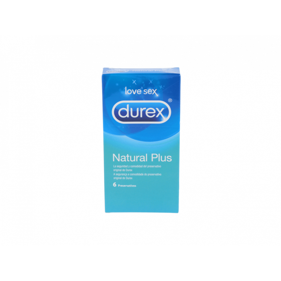 Profilactico Durex Natur/Plus  6 U