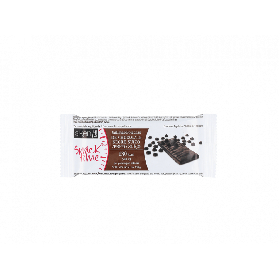 Sikenform Galleta Chocola Negr 1Ba