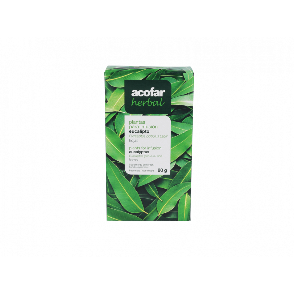 Eucalipto Hojas Acoherbal Caj. 80G