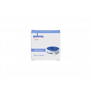 Esparadrapo Galeno Blanc  5Mx1,5Cm