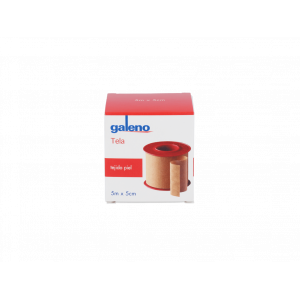Esparadrapo Galeno Piel 5Mx5  Cm
