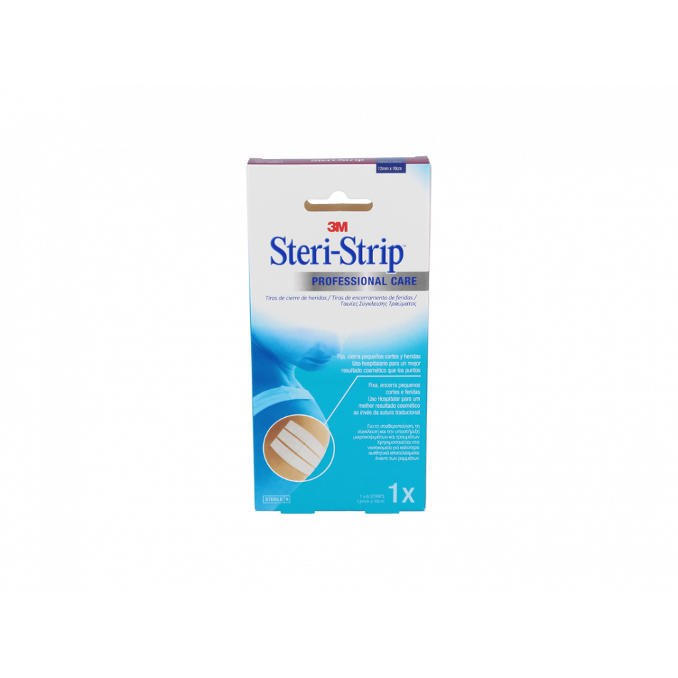 Steri Strip Minnesot12X100Mm 6 Tiras 1547F