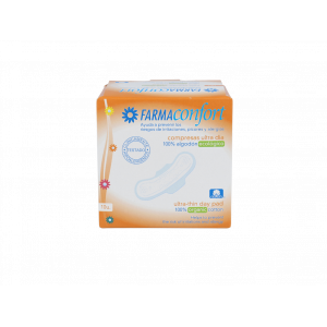 Compresa Hig Farmaconfort Dia Pleg Alas Alg 10 U