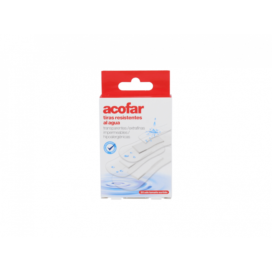Tiritas Acofar Transp Adhe Surti 20 U