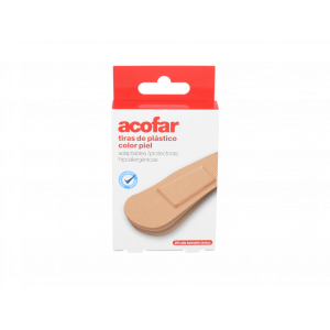 Tiritas Acofar Plast Adhe Piel 20 U