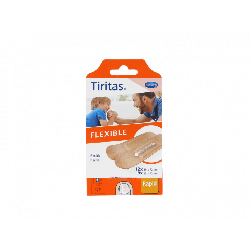 Tiritas Hartmann Textil Elas Rapid 2T 20U