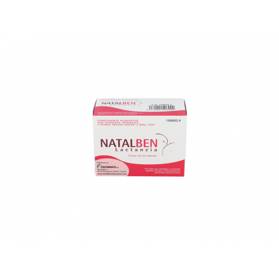 Natalben Lactancia 60 Caps