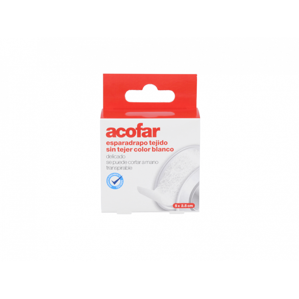 Esparadrapo Acofar Tst Bl 5Mx2,5Cm